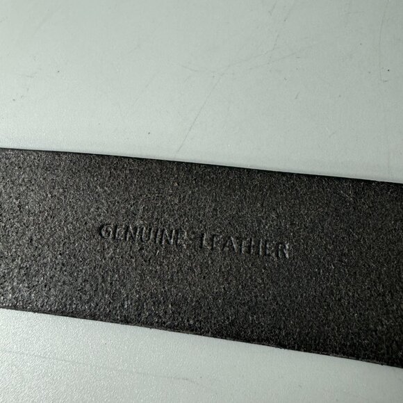 Lauren Ralph Lauren Black Leather Belt, Size M main image 12